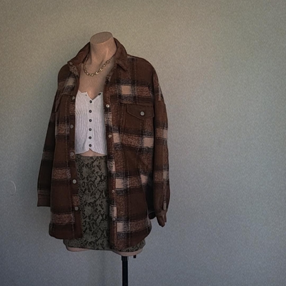 Jackets & Blazers - 🆕️Pumpkin Patch Collection// Brown shacket